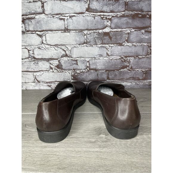 Mephisto Brown Leather Loafers Air Jet Insoles Slip On Shoes Men Sz 11.5M US/45 main image 14